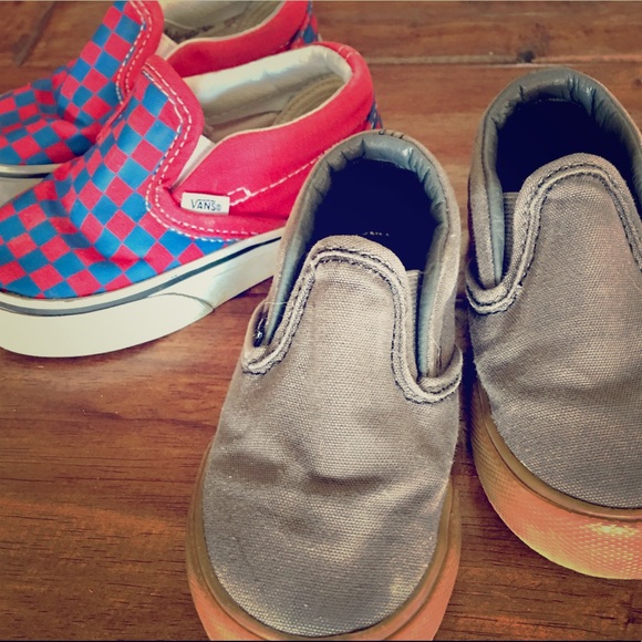Vans Other - 2 Pairs Toddler Vans